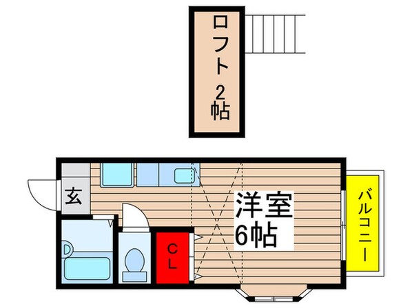 メゾンサクマの物件間取画像